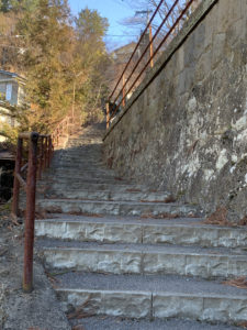 立石公園までの道のり