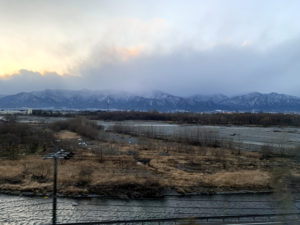 松本からの車窓